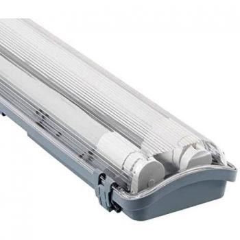 Luminaria estanca para 2 tubos LED T8 de 120 cm