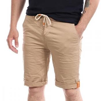Pantaloni Corti Uomo Deeluxe Napua Beige