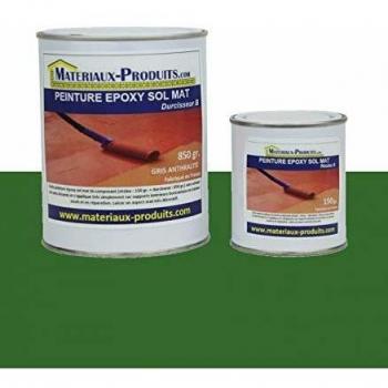 Peinture sol et mur époxy mat vert gazon 10 kg