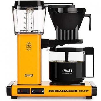 Technivorm Filter Coffee Machine, Moccamaster KBG 741 Select, Yellow Pepper