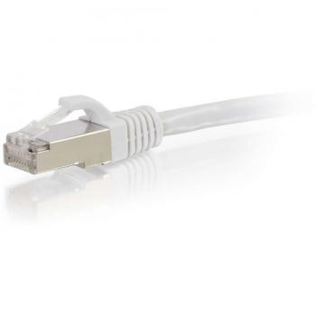 C2G 10 m CAT6A Kabel für LAN – Weiß, Kupfer geflochten, RJ45, Gigabit