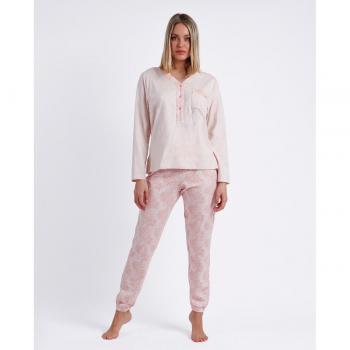 Pijama Estampado Largo Admas para Mujer