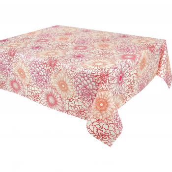 Vent Du Sud Nappe enduite Riviera Nacre 160 x 250 cm