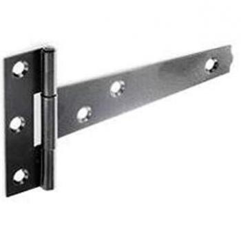 Securit 300mm Tee Hinges Light Black