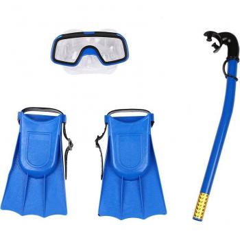 Juego de buceo natación con snorkel, gafas, aletas y máscara
