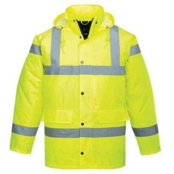 Portwest XXL Hi-Vis Utility Jacket – Yellow (Unisex)