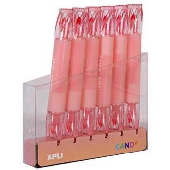 Marqueur Apli 18274, Double Candy, Rose, 1 pièce