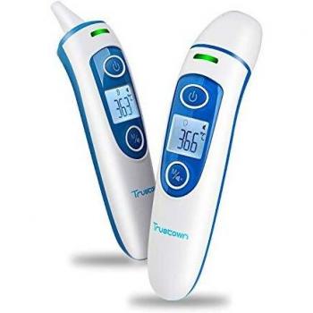 Trustown Smart Thermometer: Fronte, Orecchio e Infrarossi