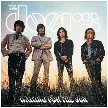 Affiche artistique The Doors Waiting For The Sun 30,5 cm x noir