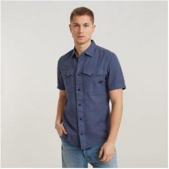 Marine Slim G-Star Camisa Casual XS Algodón Manga Corta 2024