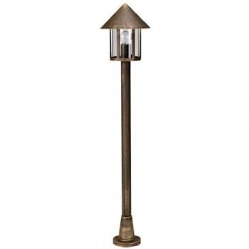 Albert Leuchten 4126 Pollerleuchte, braun/Messing