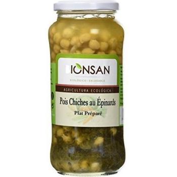 Bionsan Garbanzos Espinacas 540g