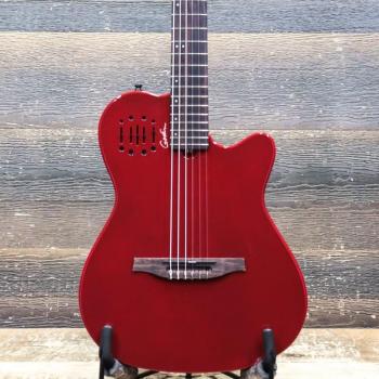 Godin Multiac Mundial A/E Aztek Red