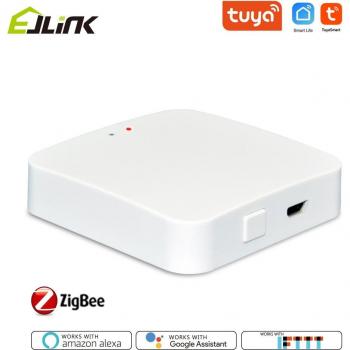 Hub Inteligente Tuya Zigbee, Control Remoto Inalámbrico, Seguridad del Hogar, Compatible con Alexa y Google Home