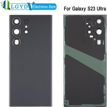 Boîtier Arrière avec Protection Objectif pour S23 Ultra