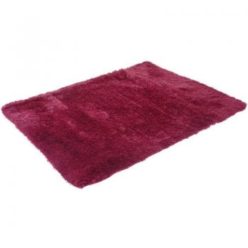 Rivestimento Antiscivolo Shaggy Bordeaux 160x230 cm