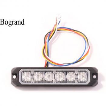 Bogrand Signal Side Strobe Light Bar for Vehicles