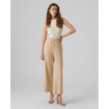 Vero Moda Stoffhose Carmen 10278926 Beige Wide Leg