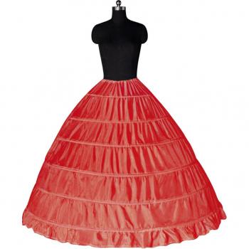 Jupon crinoline 6‑créole blanc, accessoire nuptial pas cher