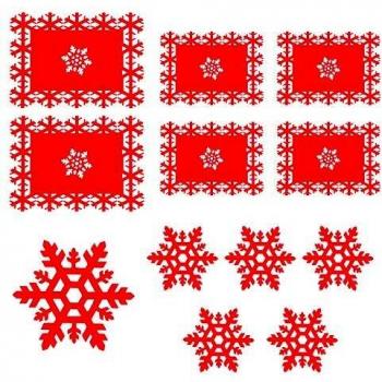Christmas Cheer 6-Piece Placemat Collection