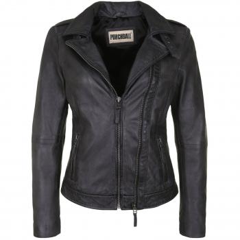 DE 36 Punchball Lederjacke Mubina – Grau