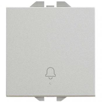 Pulsador Simon 270 Aluminio Campana 10A