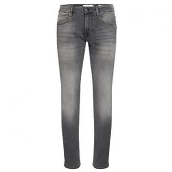 Guess Men's Washed Grey Slim-Fit Jeans W33