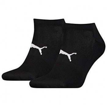 PUMA Chaussettes de Sport Performance Train Light 2P, Noir