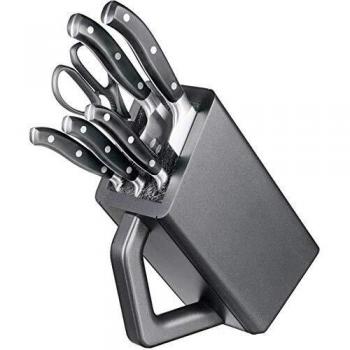 Victorinox Bloc De Cuisine Noir Porte Couteaux 7.7243.6 5 Forges Ciseaux