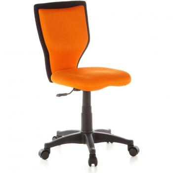 Hjh Kids Office 670040 Schreibtischstuhl mit Netzstoff, Orange