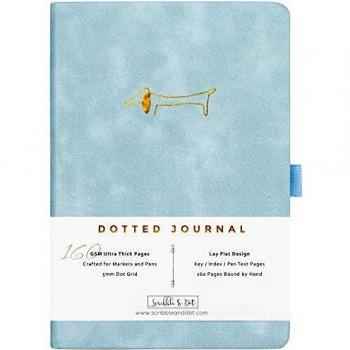 Light Blue Artist’s Dotted Planner