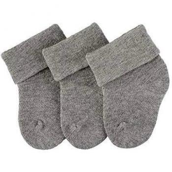 Calzini primi Sterntaler 3 pz melange argento