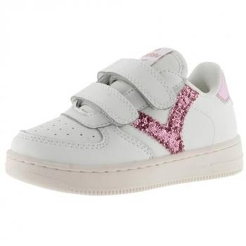 Basket bébé fille Victoria Tiempo Couleur Rouge, Taille 21