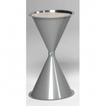 Cendrier vertical en plastique recyclé
