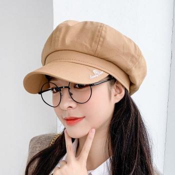Retro Flat Casual Octagonal Cap