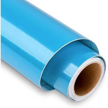 Cricut Blue Permanent Vinyl – 12” Wide, 5‑ft Long Outdoor Sticker Roll