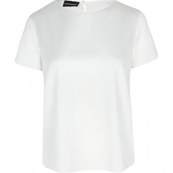 T-shirt Blouse Crème Emporio Armani 34