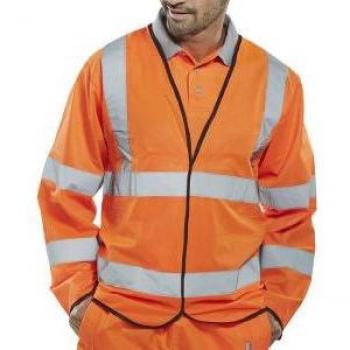 B-Click Fire Retardant Medium Orange Jerkin