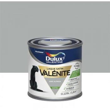 Dulux Valentine Laque Satin Gris Alpaga Testeur 125 mL