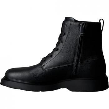 Calvin Klein Jeans Boots stringati 'Ess' nero