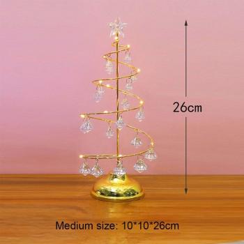 3 Size Fairy Night Light Christmas Tree Decoration