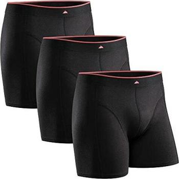 DANISH ENDURANCE Boxer Bambù Nero Pacco da 3 Large