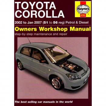 Toyota Corolla Service and Repair Manual
