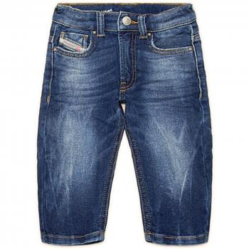 D-Jools-b jeans blu neonato Diesel Kid in cotone effetto denim