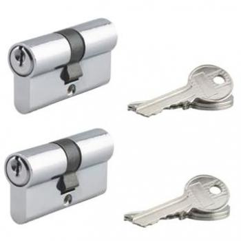 SP Double Lock Aluminium 30x30 mm – Kit de 2 Cylindres