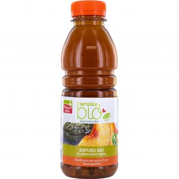 Chá de Pêssego Pronto e Orgânico 500 ml
