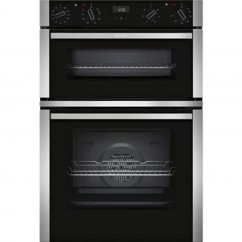 Neff U1ACI5HN0B N50 60cm Built-in Stainless Steel Double Oven