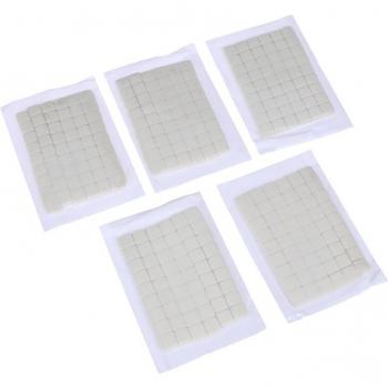 White 90pcs Adhesive Removable Clay