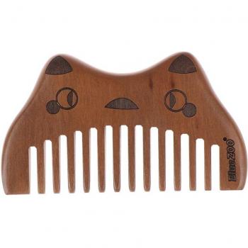 Accesorio Cabello Melocotón Madera Maciza
