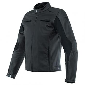 Dainese Razon 2 Giacca in Pelle per Moto Nero Taglia 46